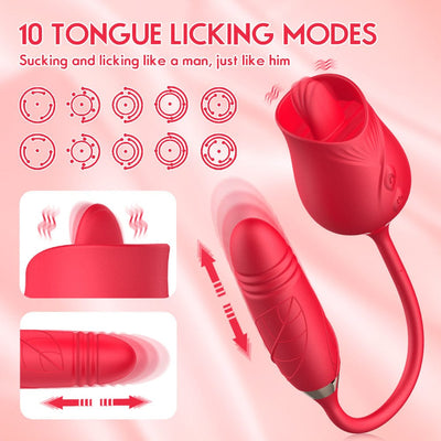Joyomas - The Rose Toy With Bullet Vibrator Pro