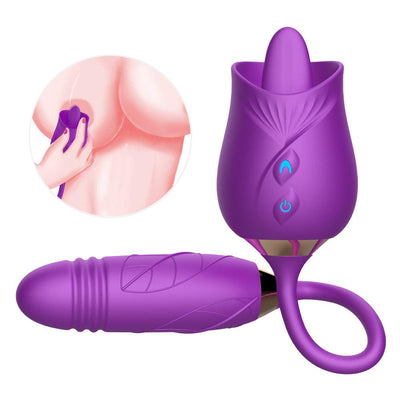 Joyomas - The Rose Toy With Bullet Vibrator Pro