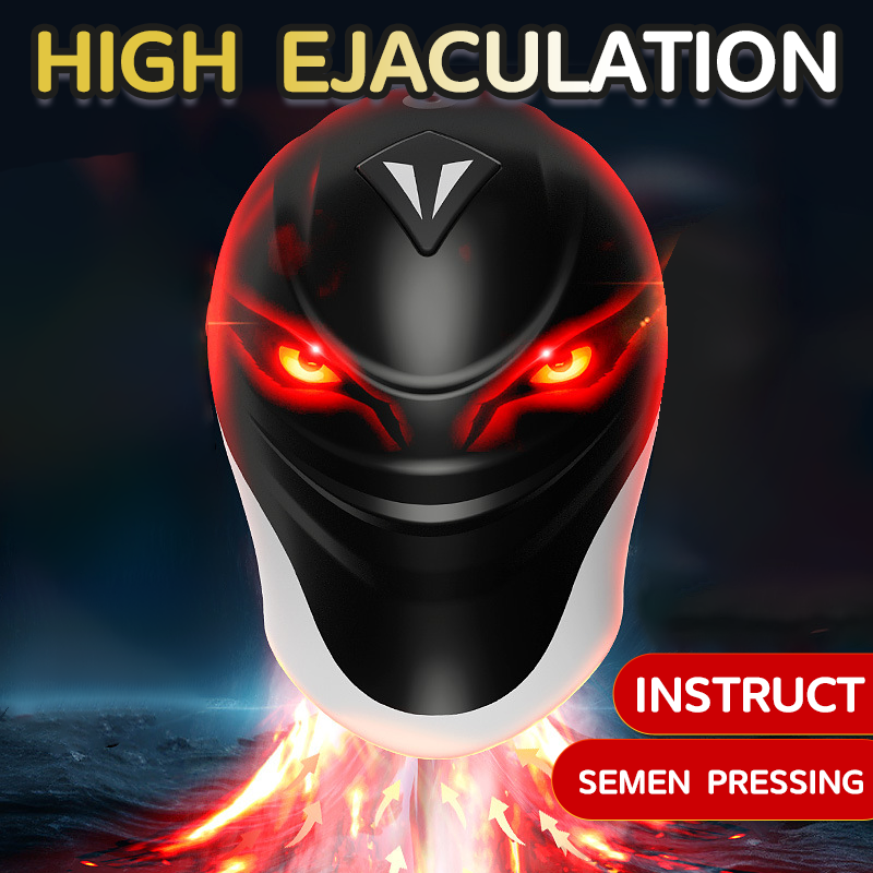 Joyomas - Iron Man Glans Training Massager for Men Masturbation Vibration Penis Exercise