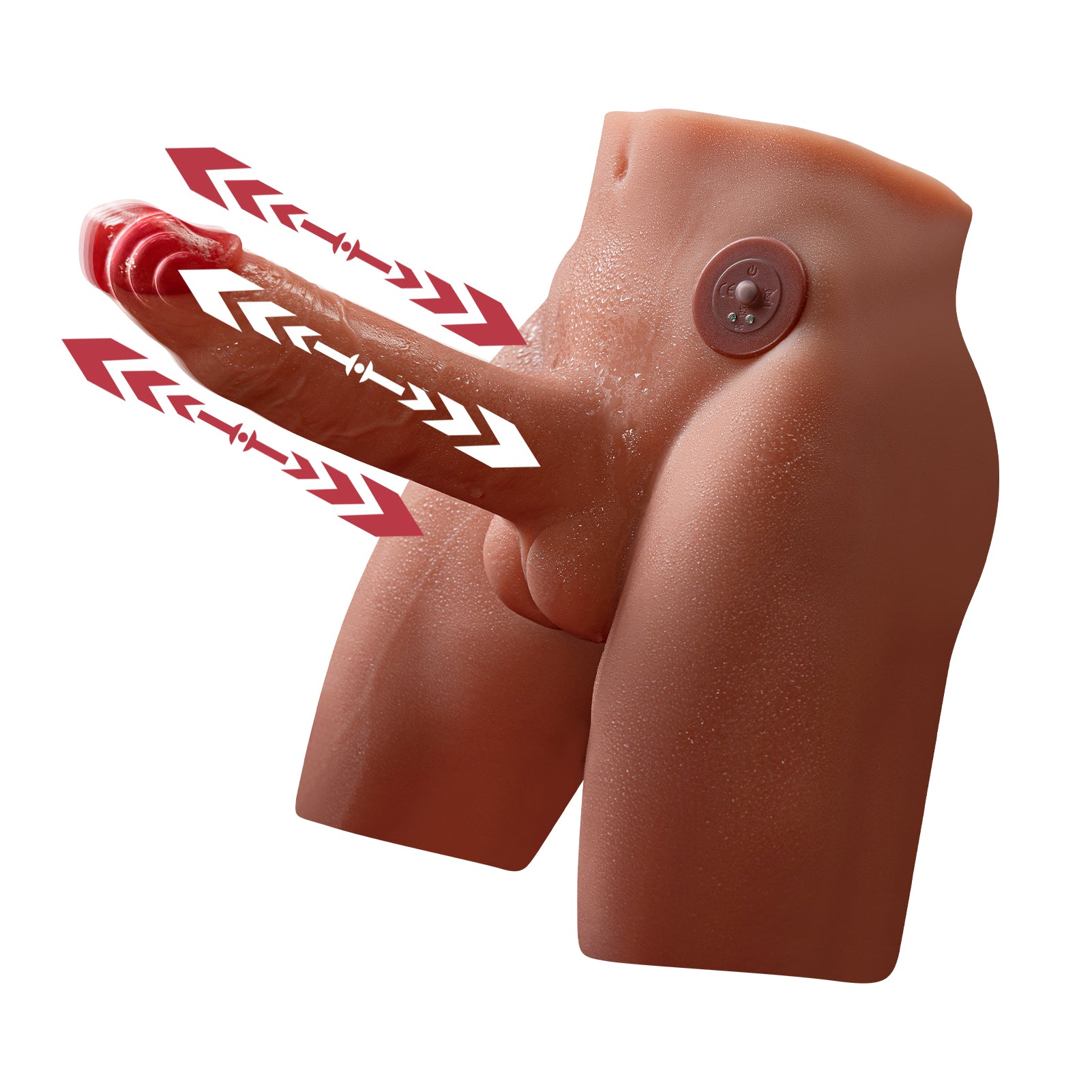 Joyomas - 10.6LB Electric Pulse Half Body Male Torso Sex Doll