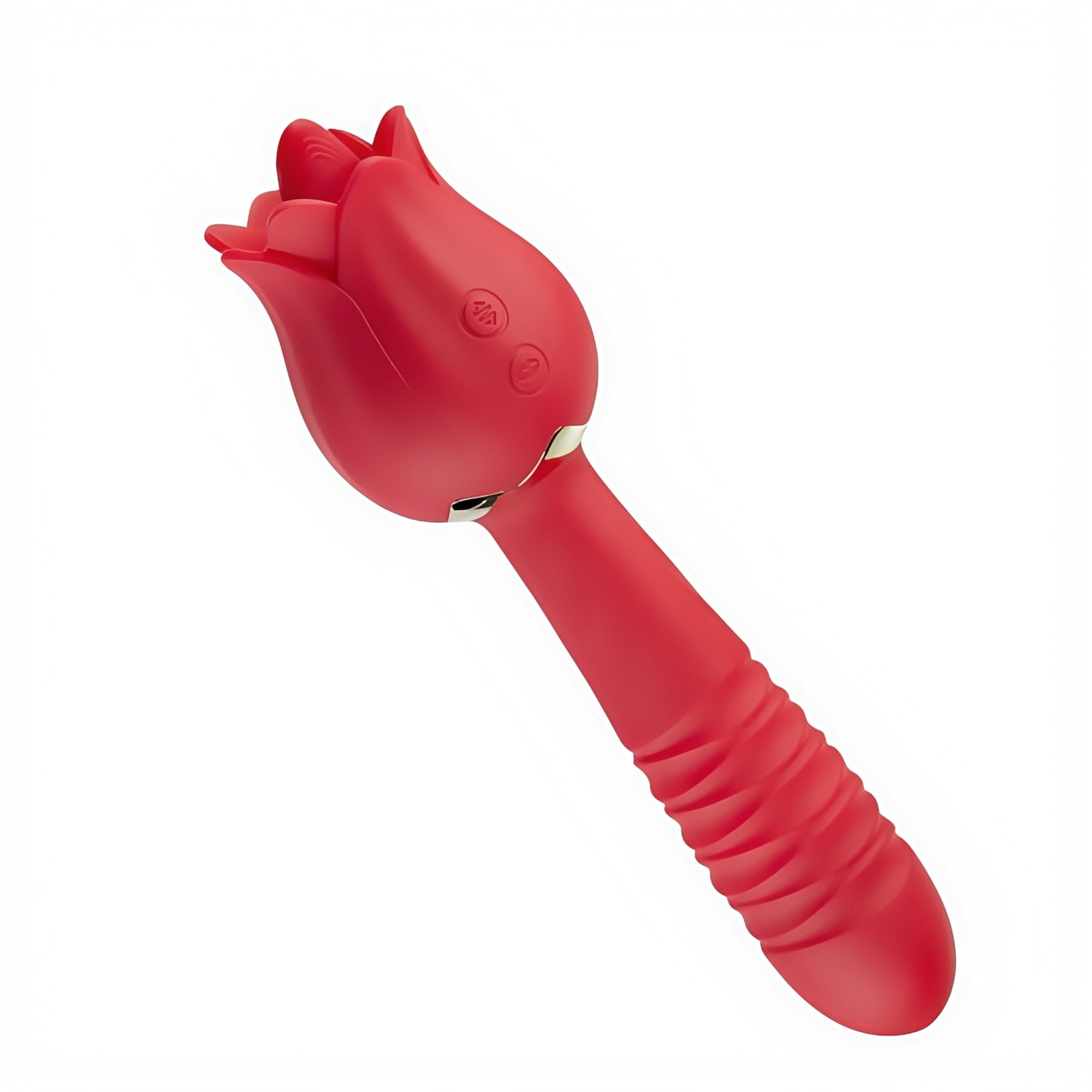 Joyomas - Rose Low Noise 5 Thrusting & Vibrating 7 Tongue Licking Vibrator