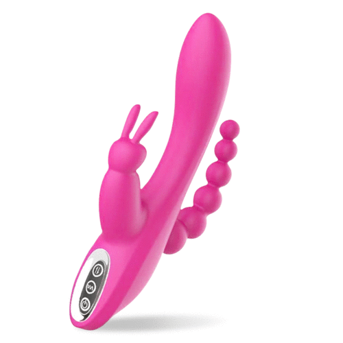 Joyomas - 12 speeds Triple G-spot Rabbit Anal Vibrator