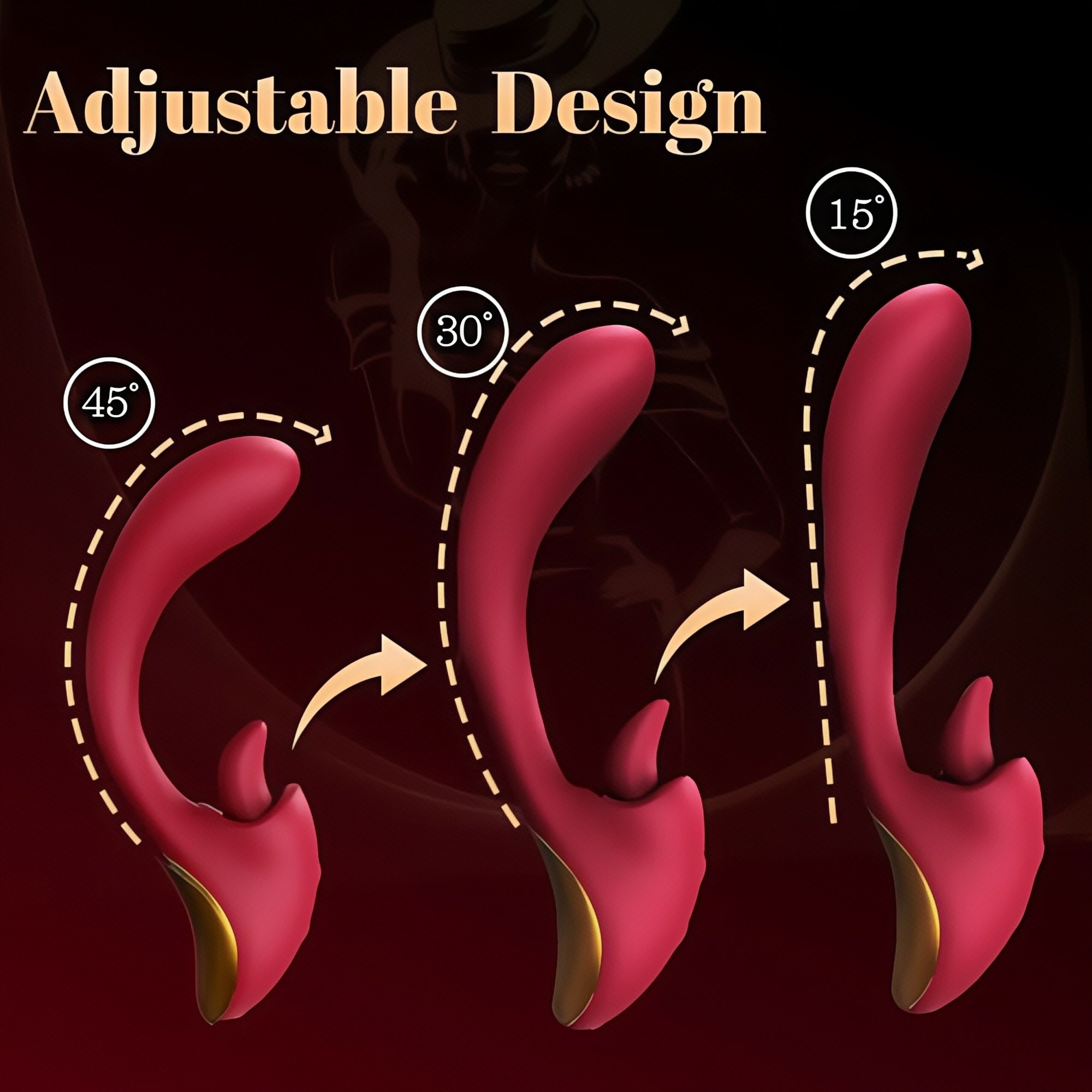 Joyomas - Clitoral Licking G Spot Vibrating & Swinging Stimulator