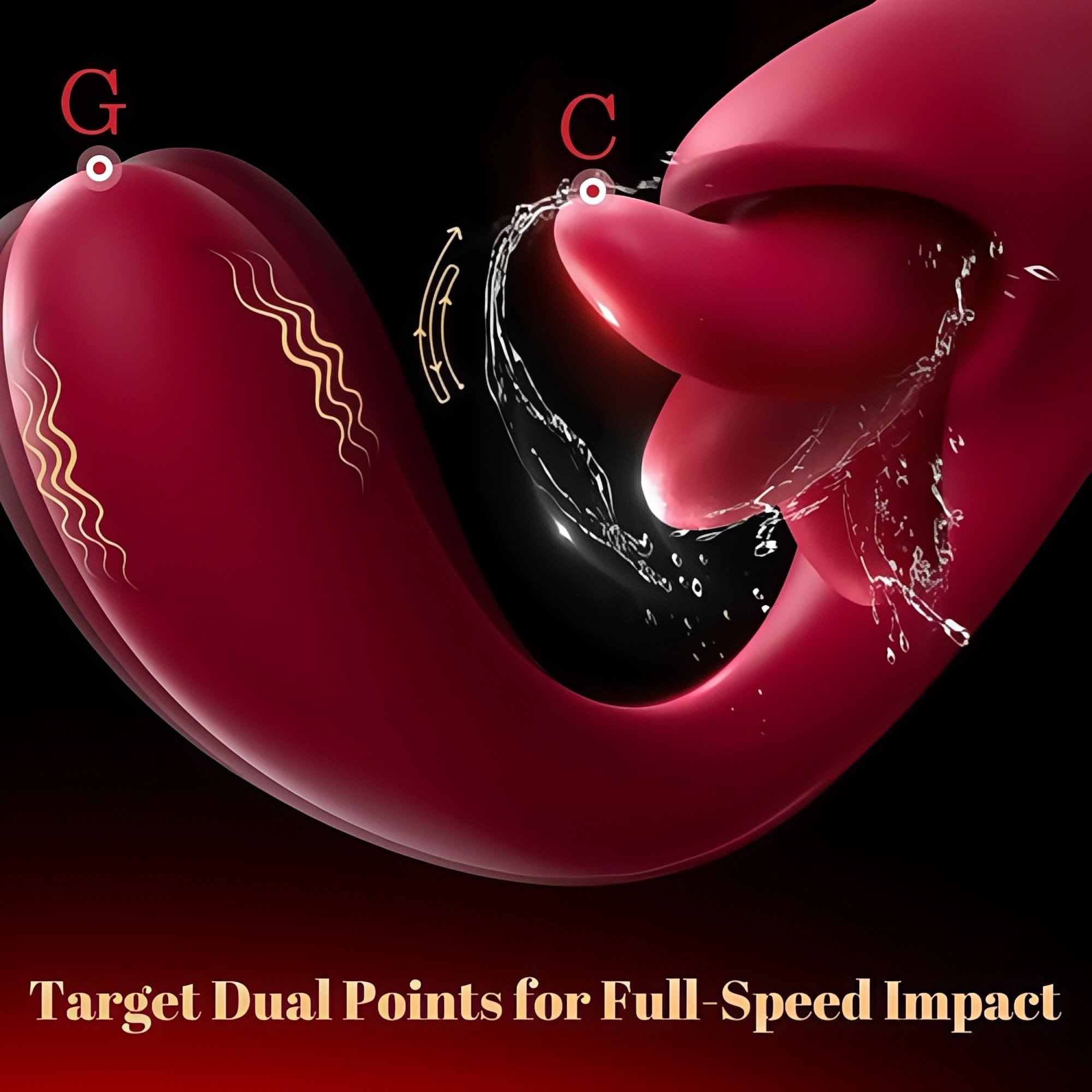 Joyomas - Clitoral Licking G Spot Vibrating & Swinging Stimulator