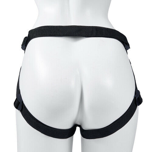 Joyomas - Leopard Print Adjustable Strap-On Harness with Two Different Sizes O-rings
