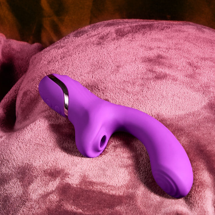 Joyomas - Alpha Sucking G-spot Vibrator Vibrating Sex Toy for Double Stimulation