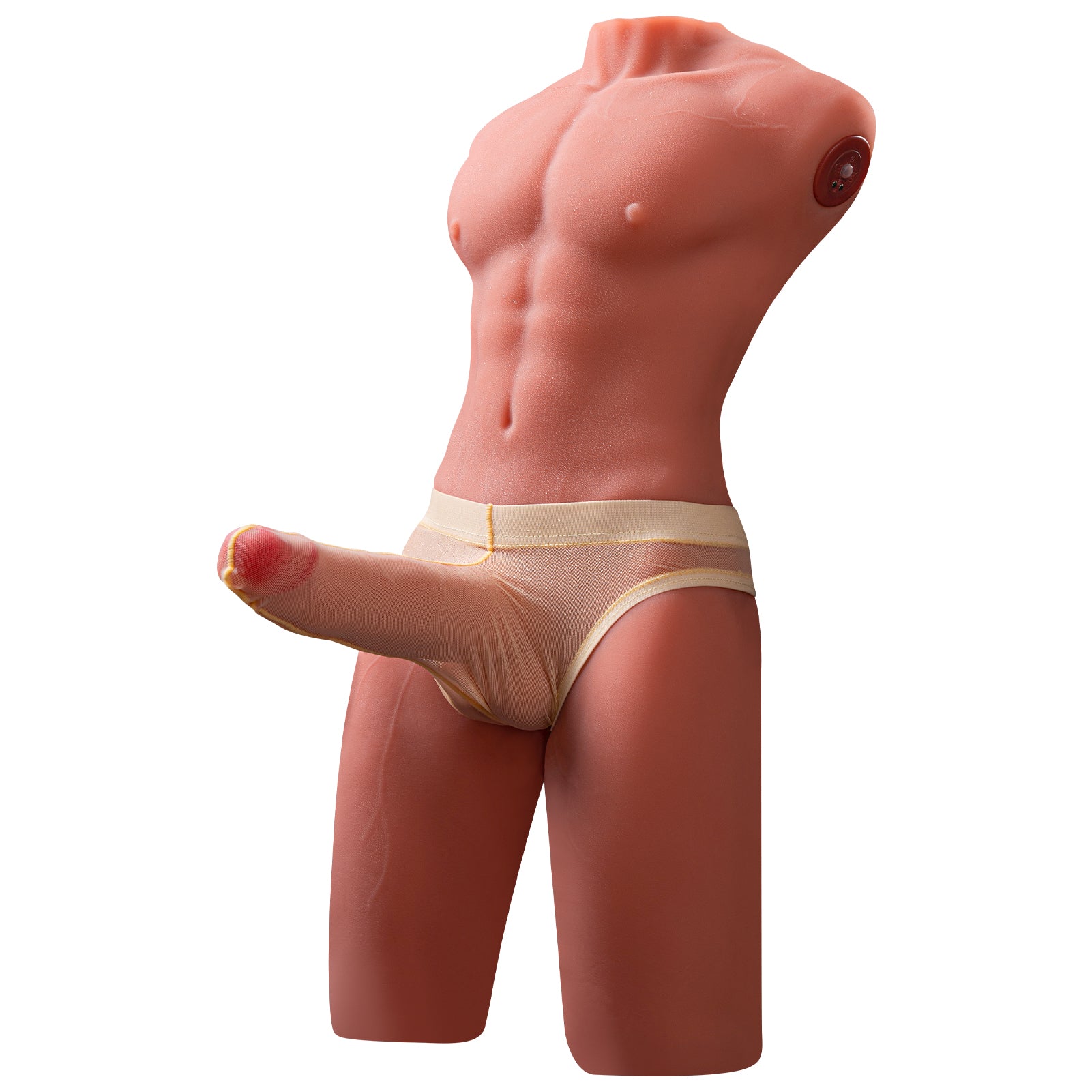 Joyomas - 10.6LB Electric Pulse Tan Skin Male Torso Sex Doll
