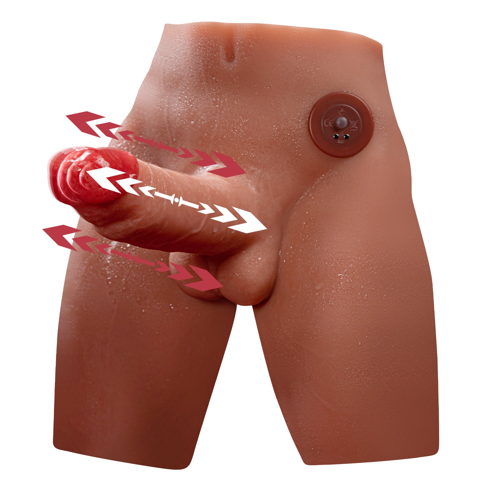 Joyomas - 10.6LB Electric Pulse Half Body Male Torso Sex Doll