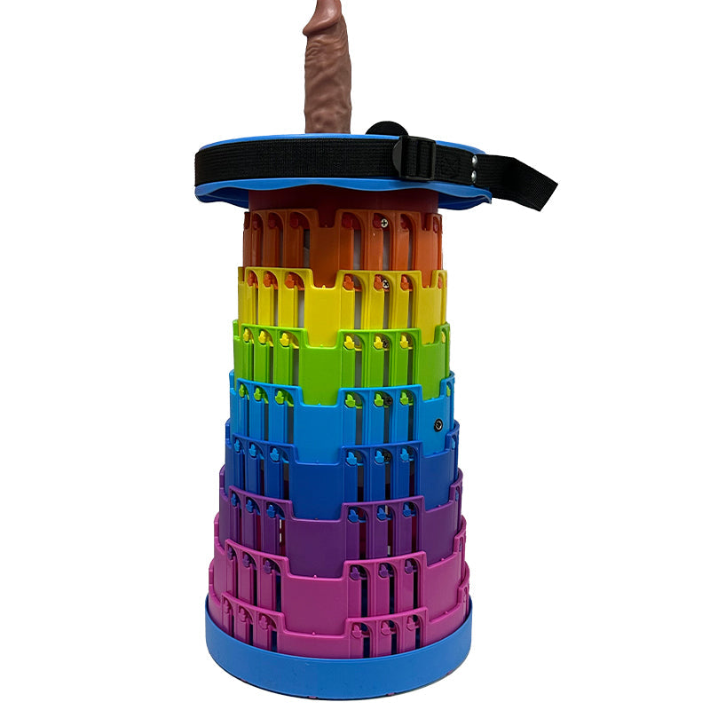 Joyomas - TOYHEERG Rainbow Chair Sex Dildo Machine Outdoor Stimulation
