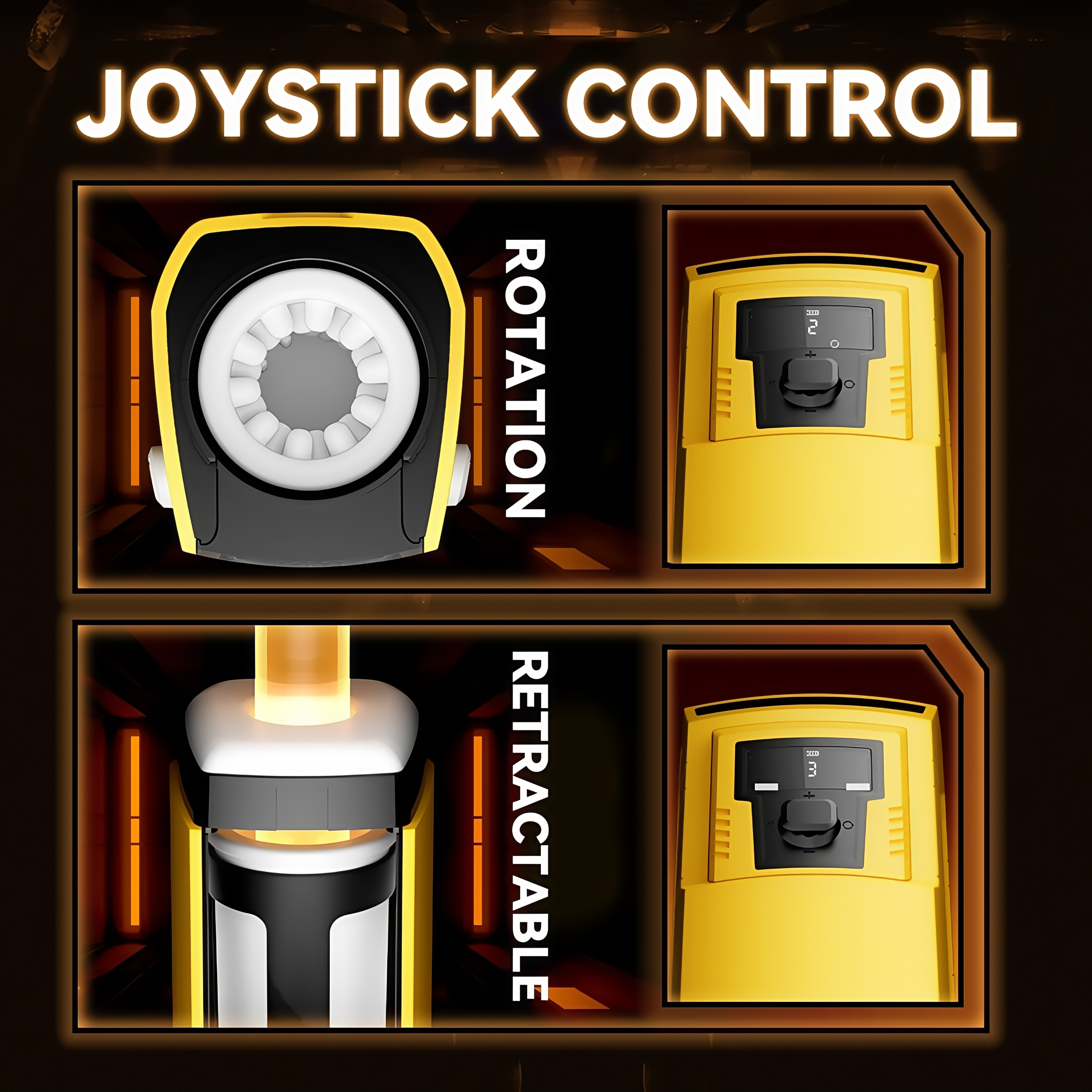 Joyomas - Copa de placer mecánica retráctil completamente automática para adultos