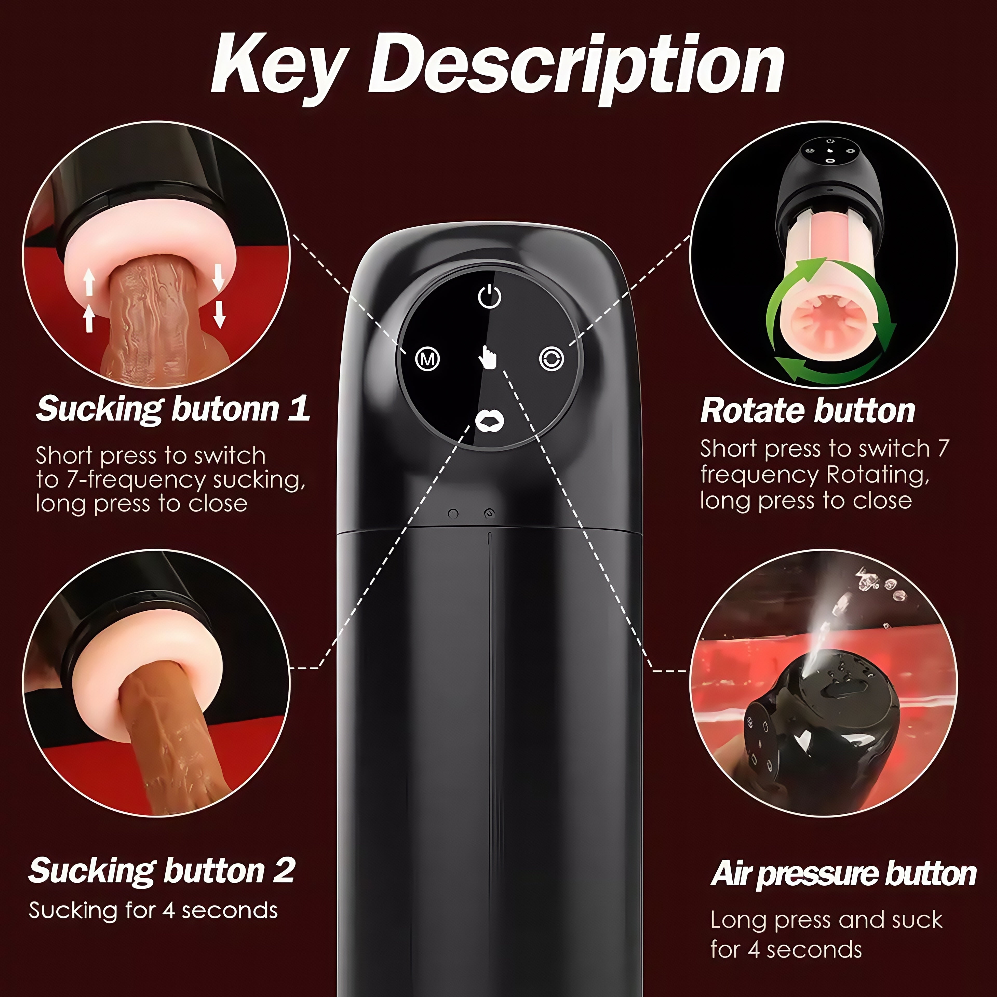 Joyomas - Men's Special Water Bath Sucking Masturbation Cup