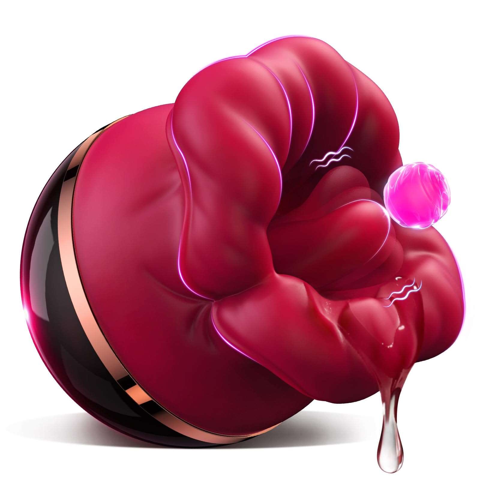 Joyomas - Big-Mouth Tongue Sucking Female Masturbator Massager Rechargeable Vibrator