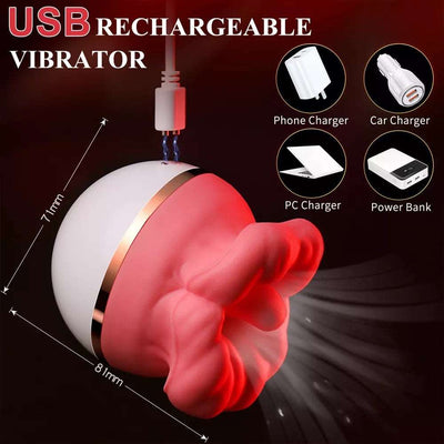 Joyomas - Big-Mouth Tongue Sucking Female Masturbator Massager Rechargeable Vibrator
