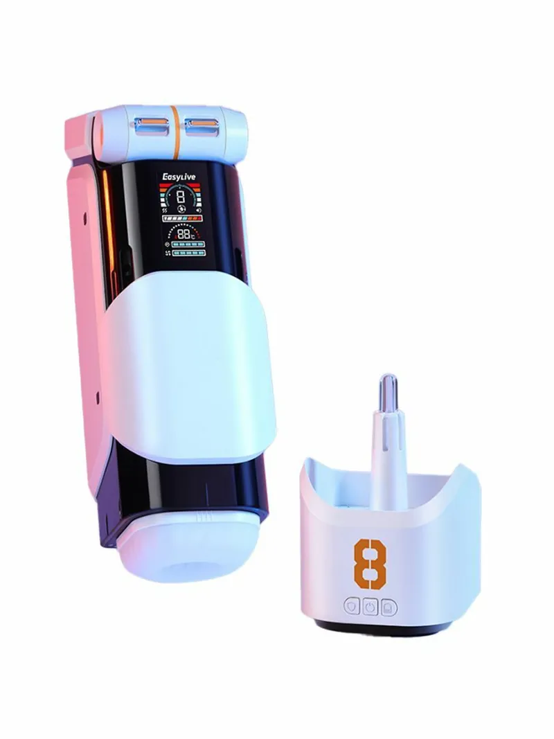 Joyomas - NO8 8-Frequency Rotary Expansion and 5-Frequency Vibration Male Masturbator丨Powered By Easylive