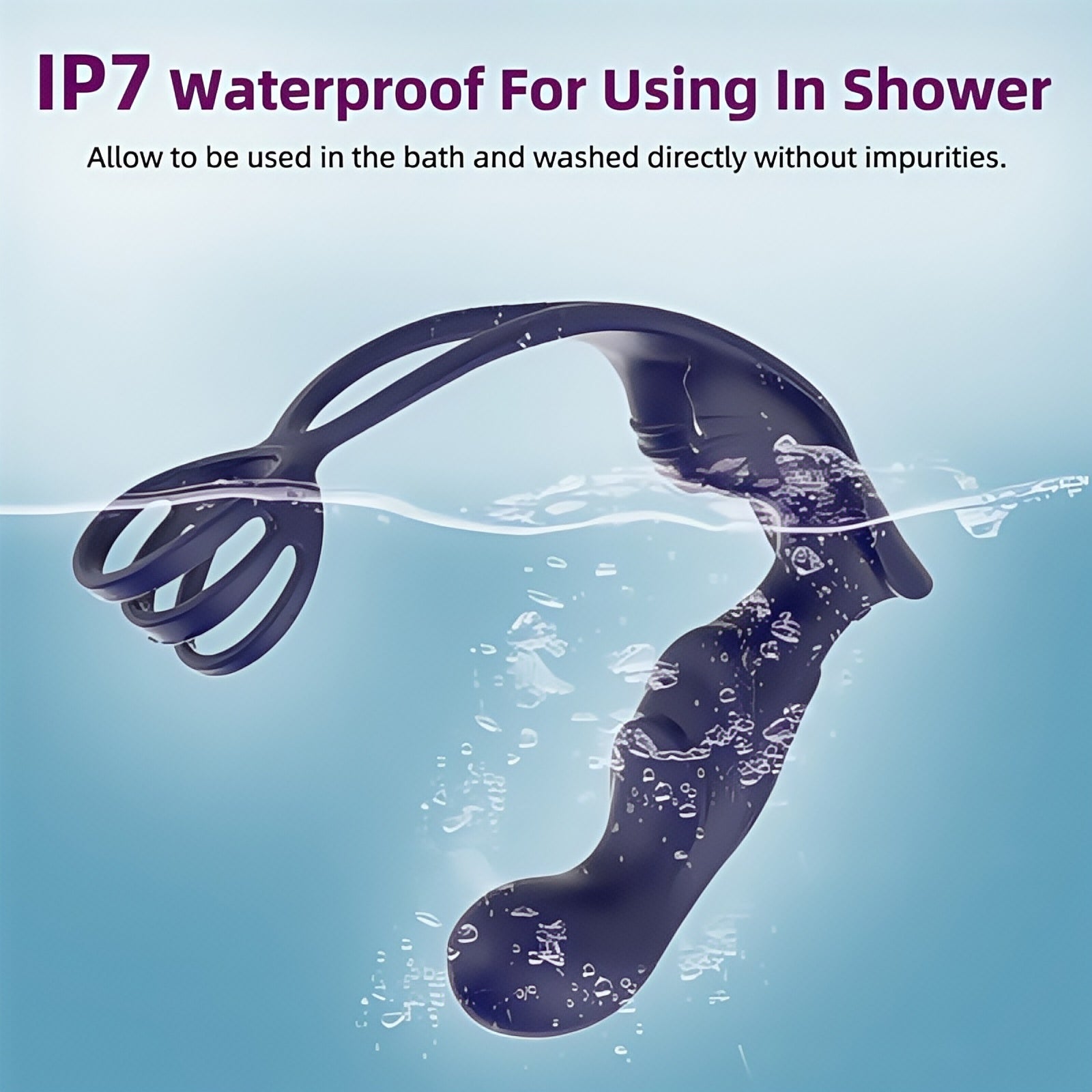 Joyomas - Wireless Remote Control Male Prostate Vibrating Massager Cock Ring