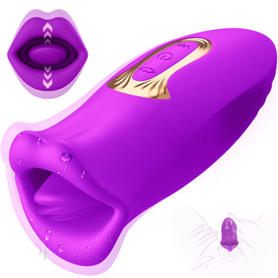 Joyomas - Rose Muncher 10 Biting & 10 Vibrating Modes Stimulate Nipple Clitoral Women Vibrator
