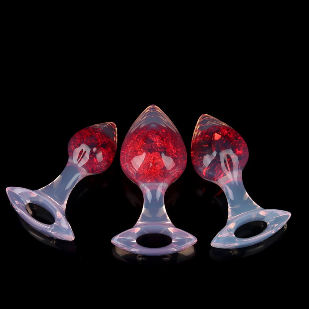 Joyomas - Heart Crystal Butter Plugs