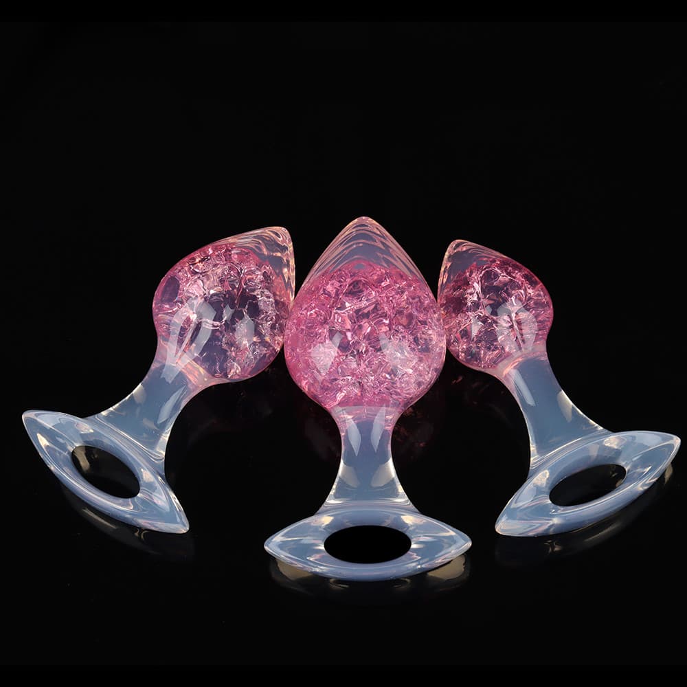 Joyomas - Heart Crystal Butter Plugs