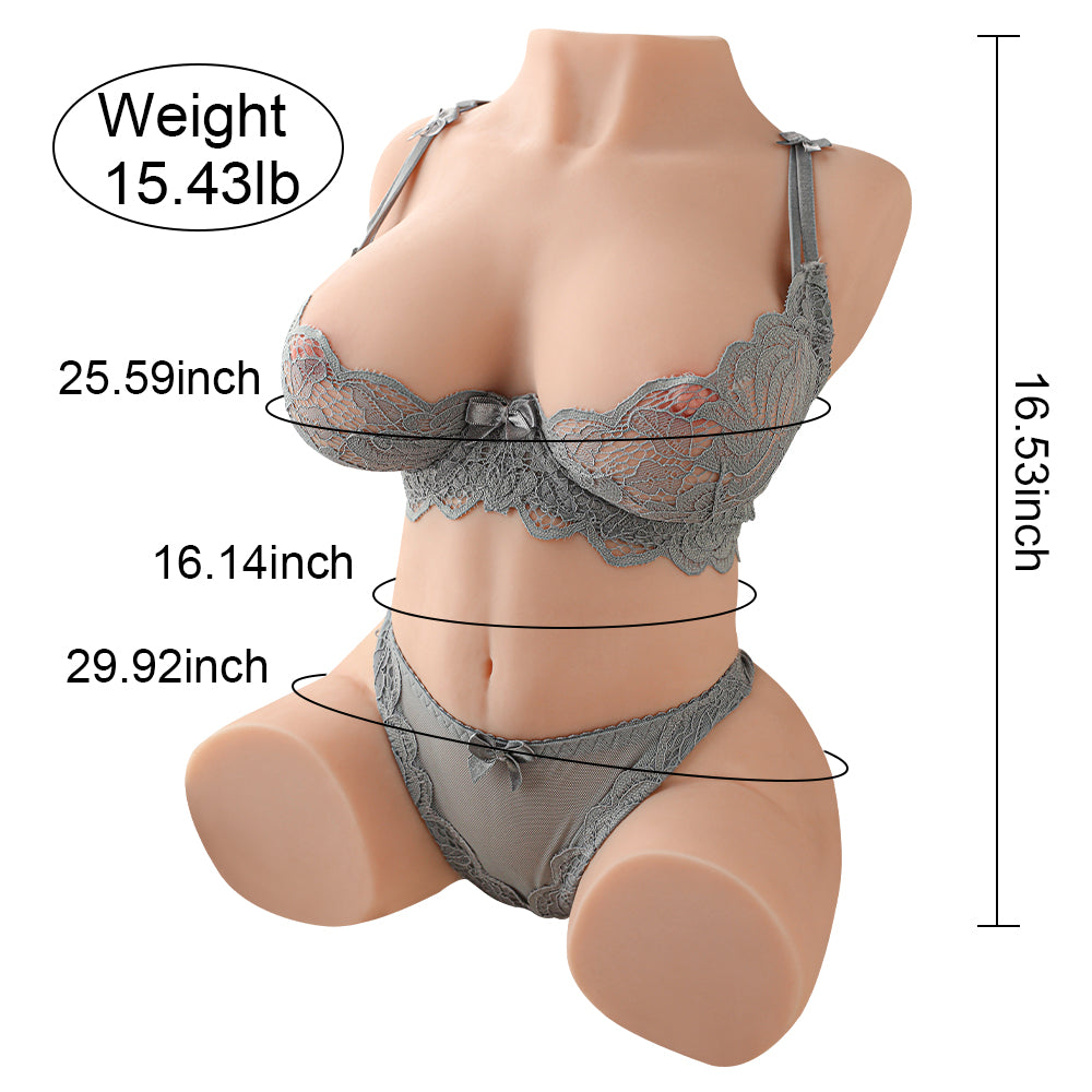 Joyomas - Lifelike Real Half Body Big Breasts Love Sex Doll Toys For Men Male Masturbation