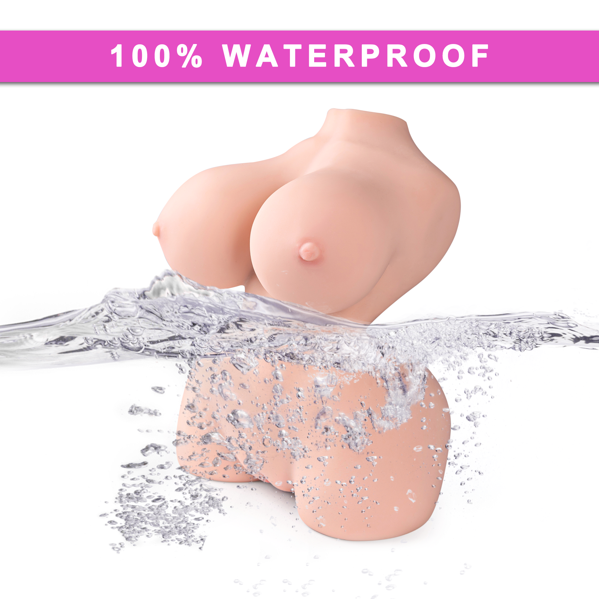Joyomas - Realistic Pocket Pussy Love Doll Waterproof Male Masturbator for Men