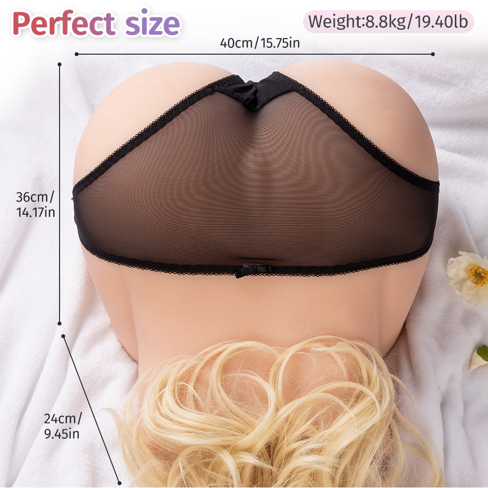 Joyomas - Big Mac - 19.4LB Natural Color Torso Sex Doll With A Big Ass