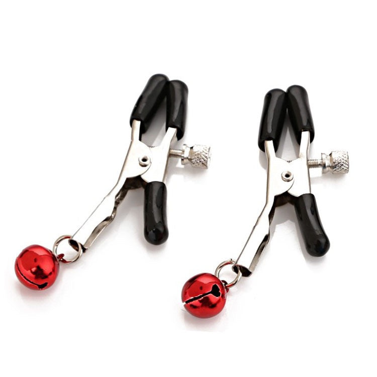 【Gift for over $99】Bell Nipple Clamps – Teasing & Sensual Play Toy(Shipped randomly)