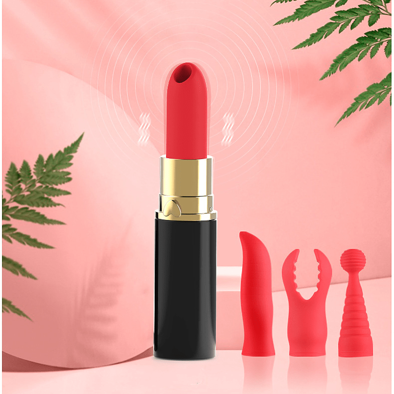Joyomas - Lipstick Jump Egg Sucking Vibrating Stick Female