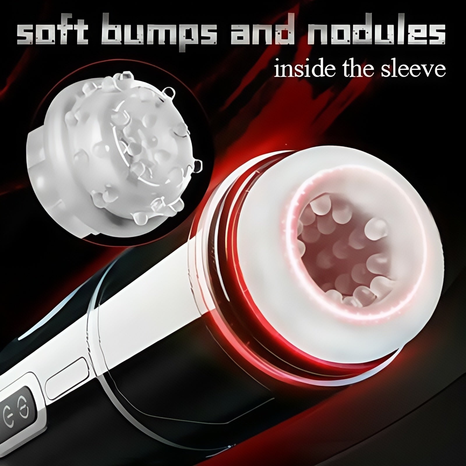 Joyomas-PowerKing Ultra:Technical Hands-free 7 Telescopic Rotation Modes Masturbator Cup