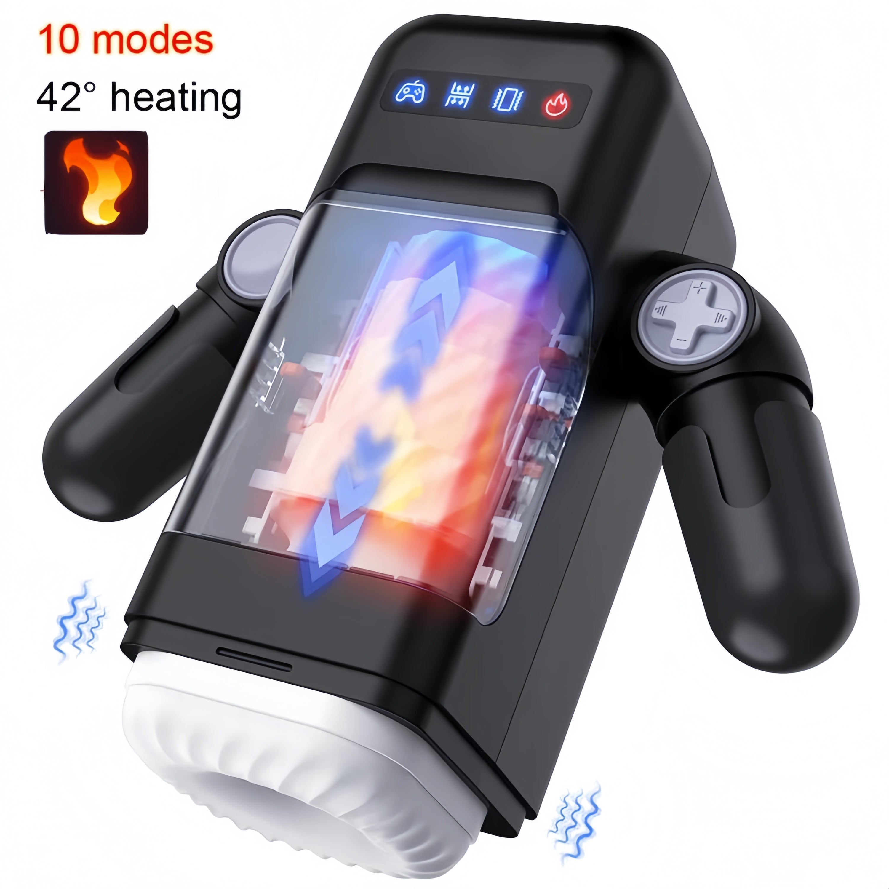 Joyomas-Game Cup Telescopic Vibrating Heating Masturbator