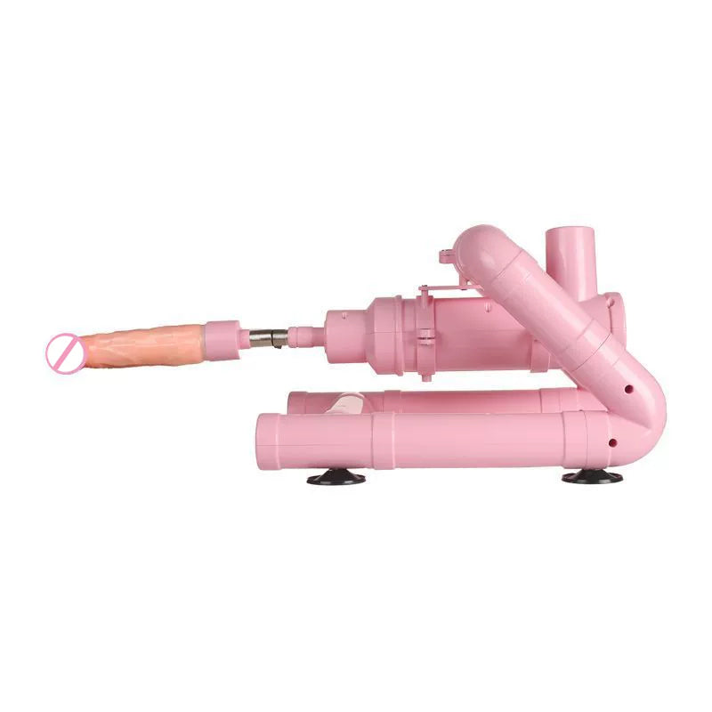 Joyomas - Pink Wire-controlled Telescopic Silent Dildo Machine
