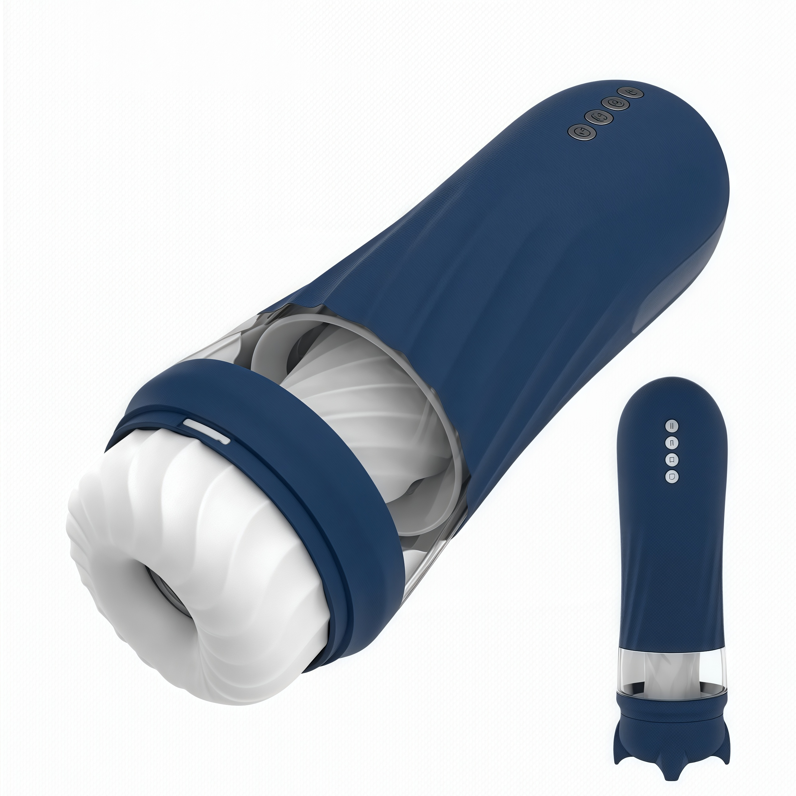 Joyomas - Rocket 3d Realistic Textured Electric Stroker With 5 Thrusting Rotating Modes