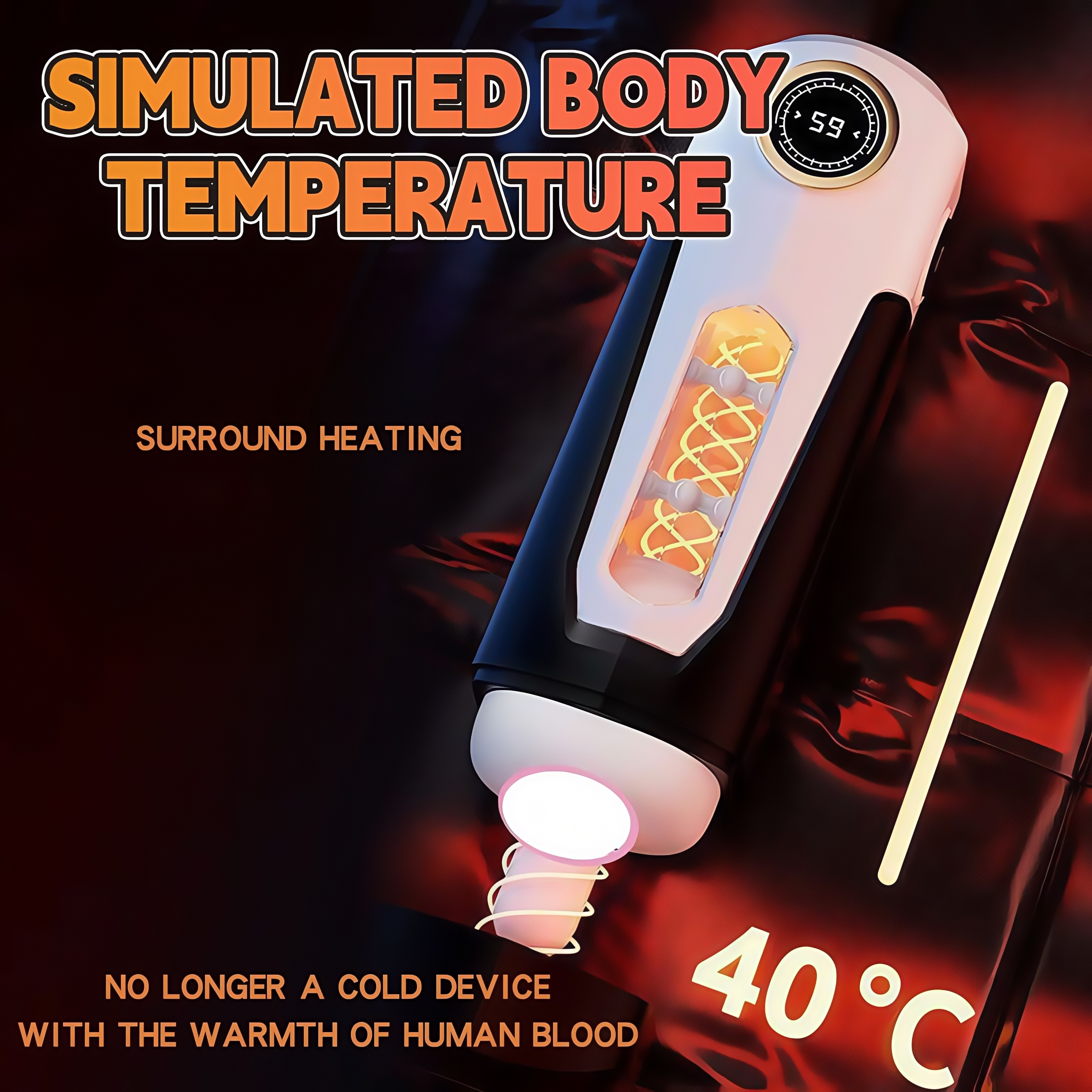 Joyomas - 9 - Freq Smart Retractable Heating Masturbator