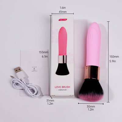 Joyomas - Vibrator Soft Brush Female Masturbation Toys