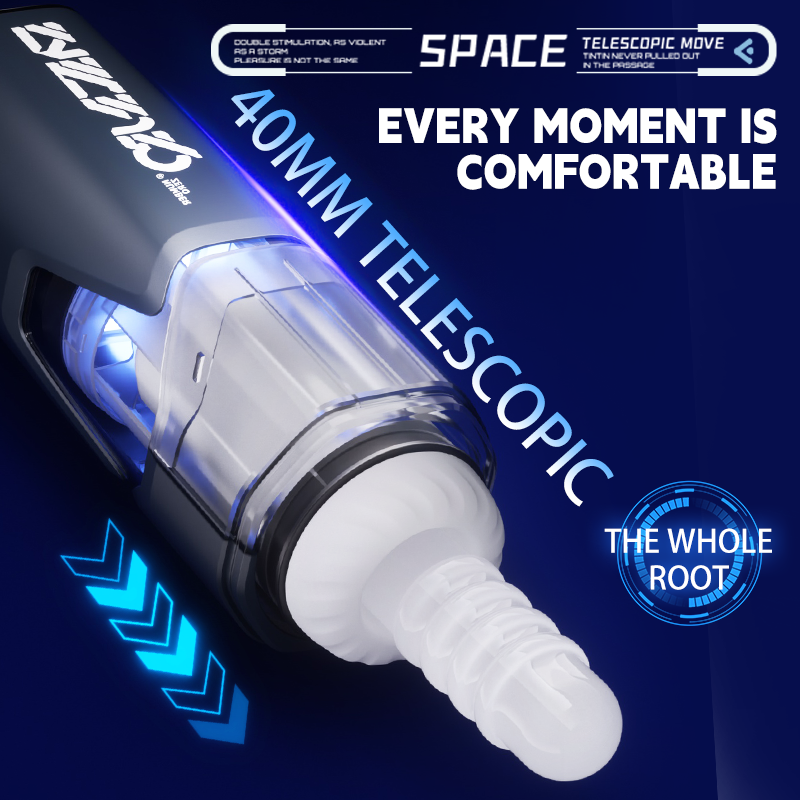 Joyomas - Stalker Stoker Telescopic Clamping Masturbator For Men