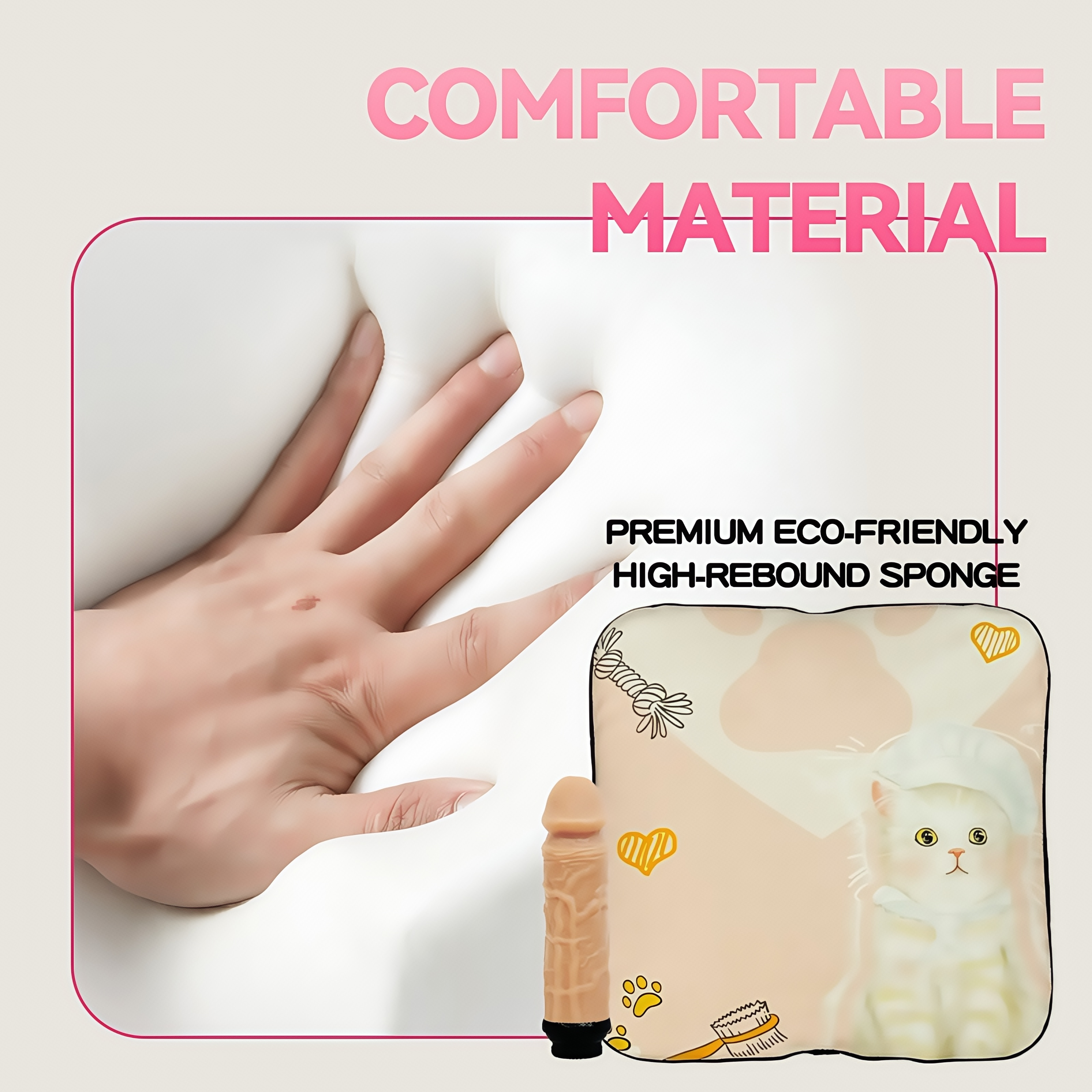 Joyomas - Infinity Pillow Dildo Remote Contol Sex Machine With 1*Dildo 1*Remote