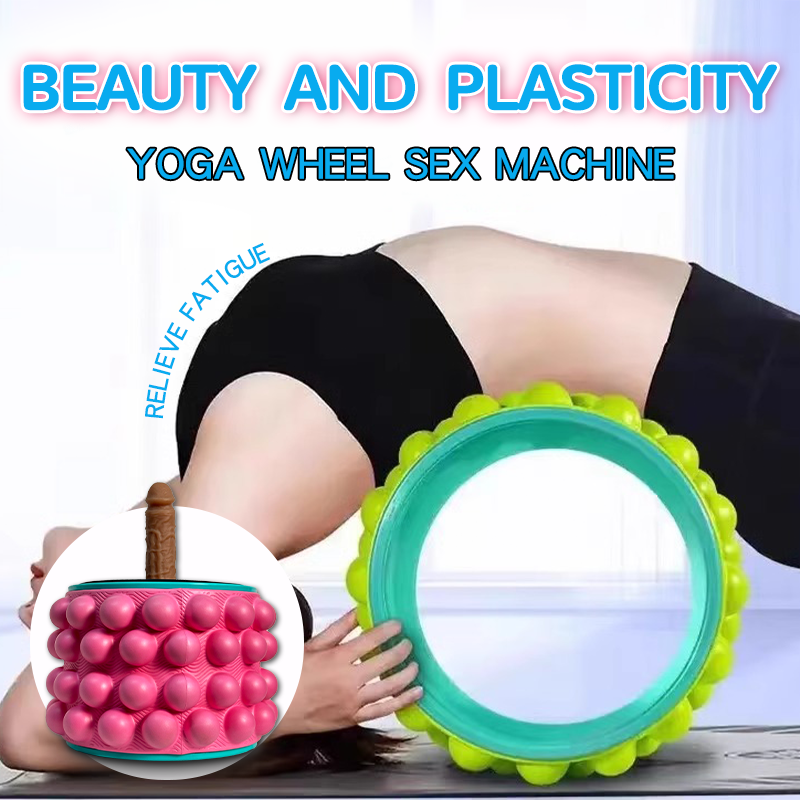 Joyomas - Yoga Wheel Simulated Penis Sex Machine Relieve Fatigue