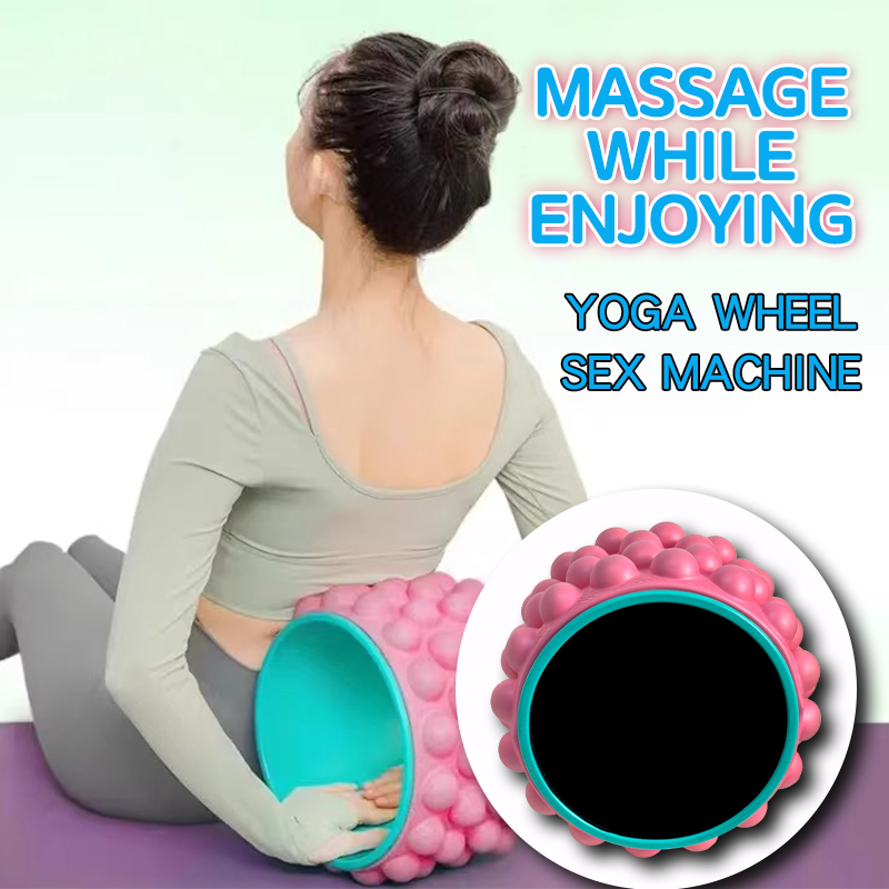 Joyomas - Yoga Wheel Simulated Penis Sex Machine Relieve Fatigue