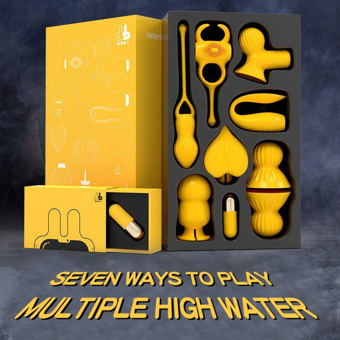 Joyomas - Seven Tortures Multi-Functional Vibrator G-Spot Vagina Nipple Stimulator