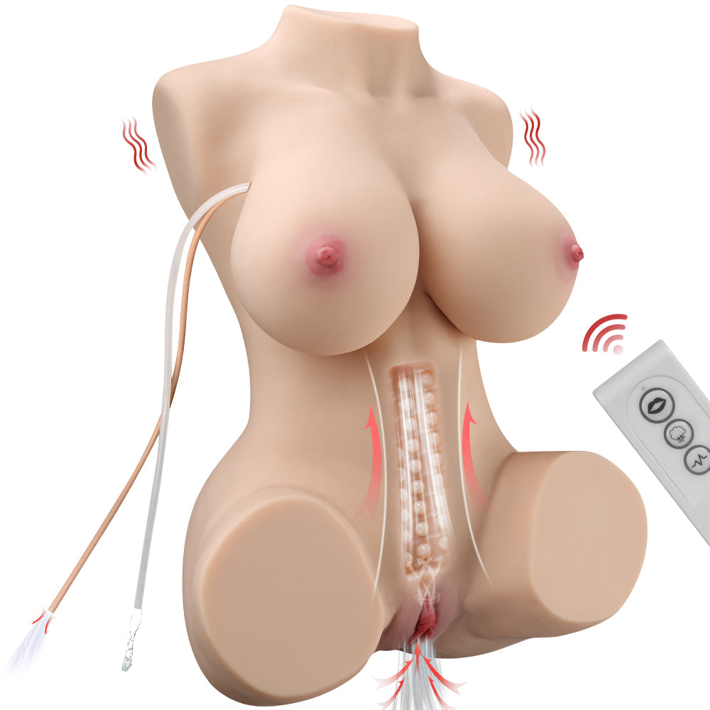 Joyomas - 49cm/1ft7 29.7LB TPE Life-size Sex Doll Torso – Britney
