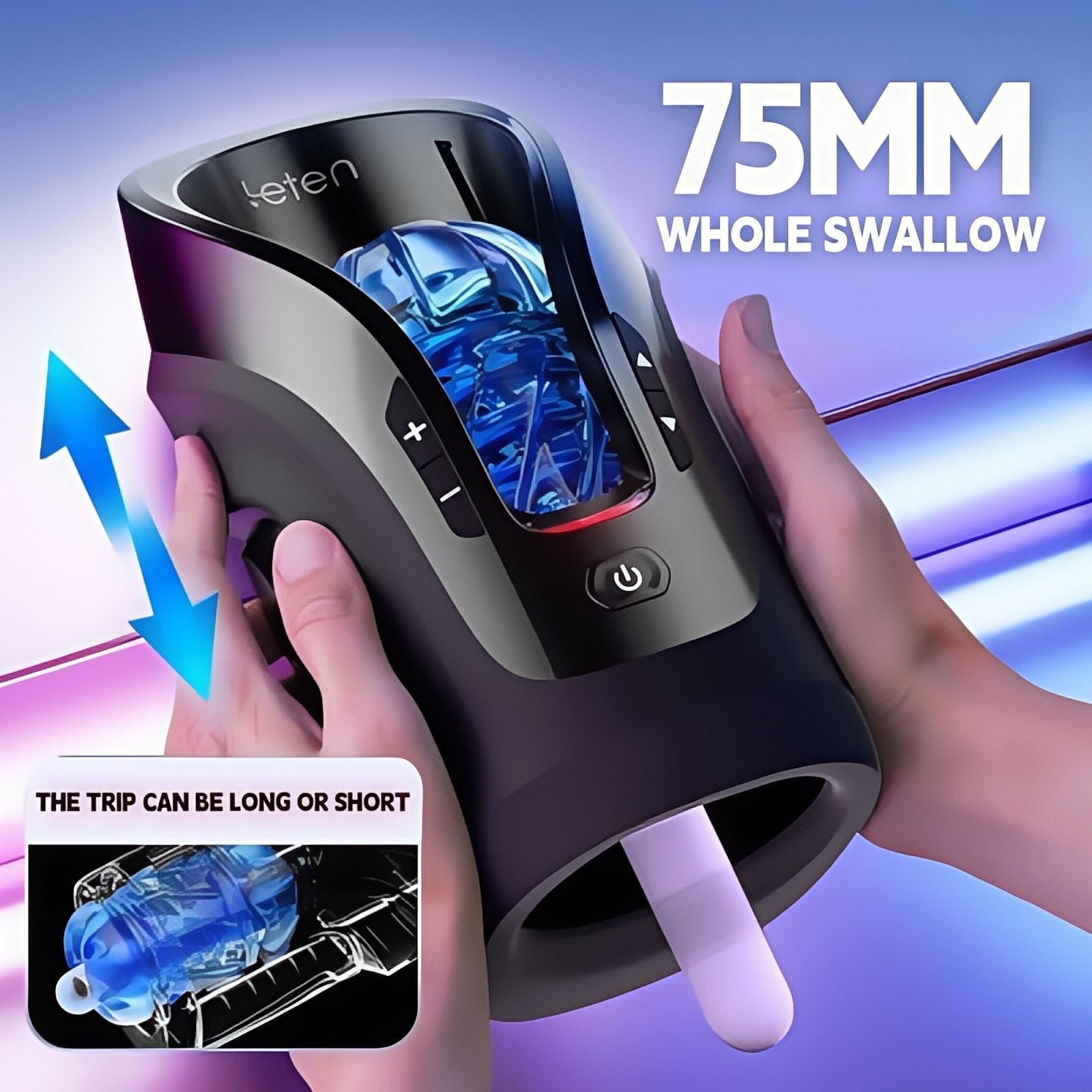 Joyomas - Thrusting Cannon King SE 5 Speeds 10 Telescopic Male Masturbation | Powered by Leten