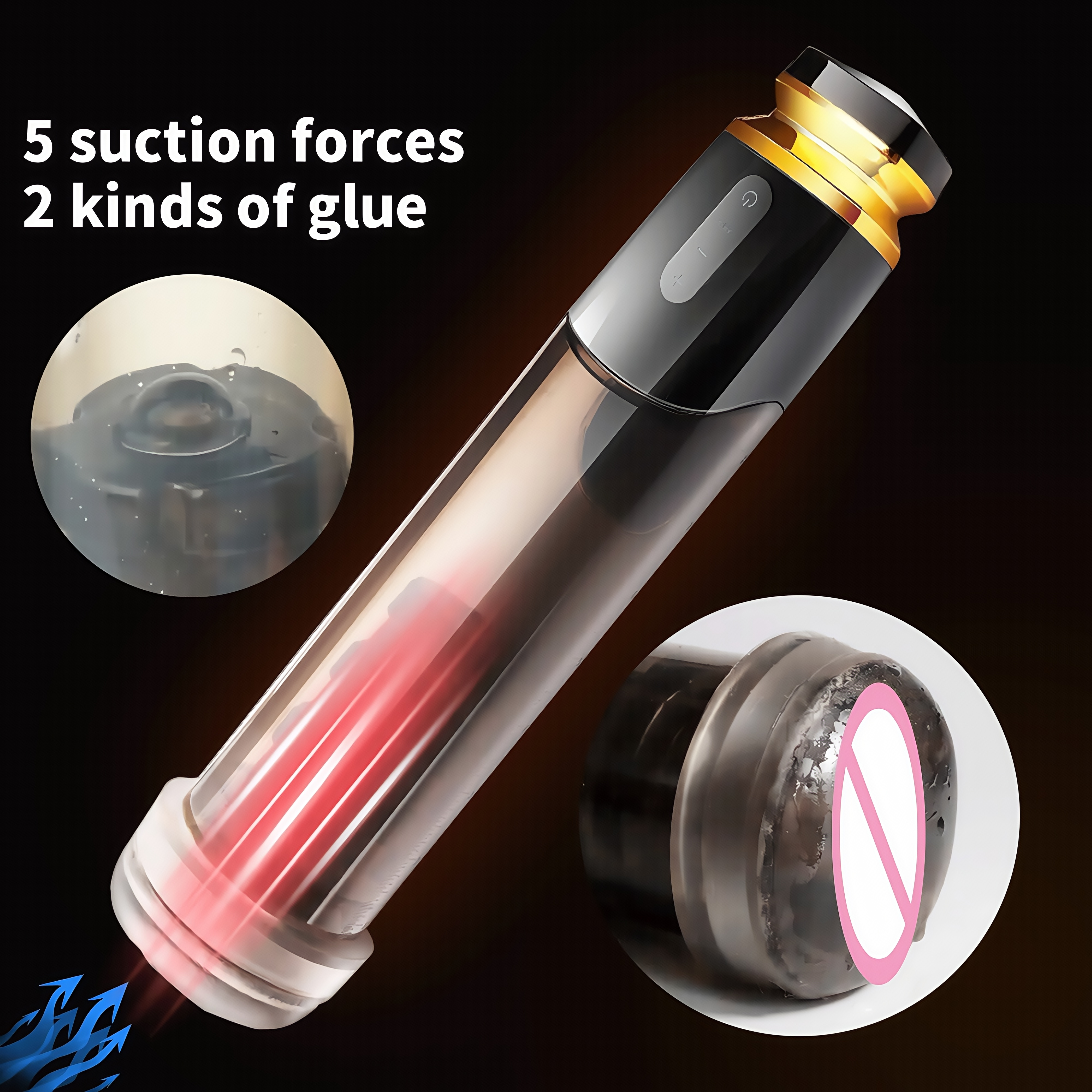 Joyomas - Electric Penis Enlargement Male Masturbation Cup Water Bath Air Vacuum Pump
