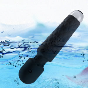 Joyomas - 8 Speeds 20 Frequencies Vibrating AV Clitoral G-Spot Massager