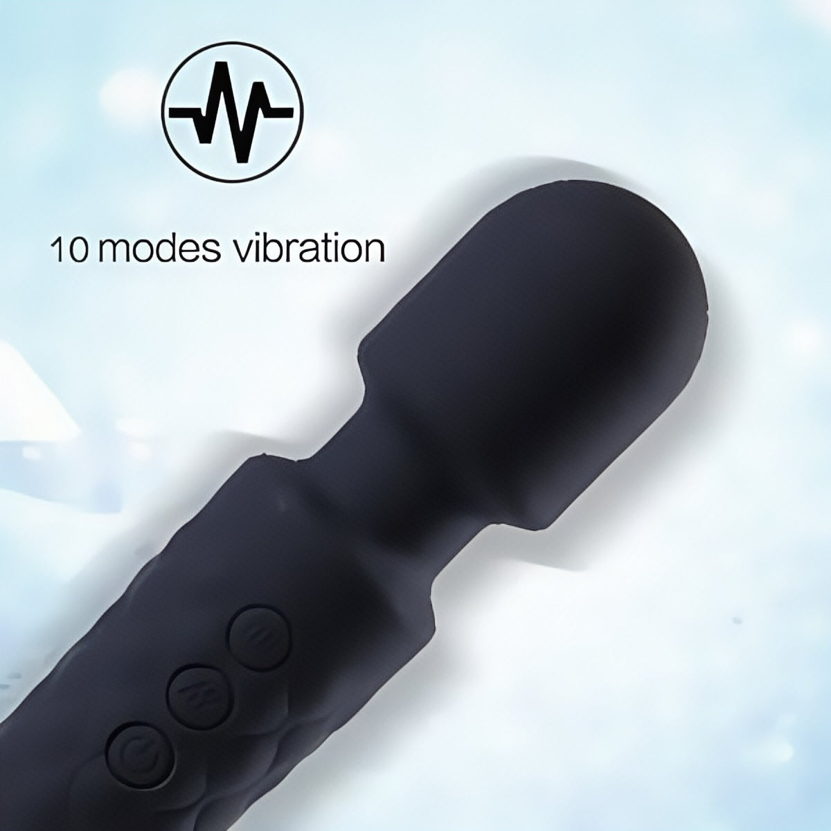 Joyomas - 8 Speeds 20 Frequencies Vibrating AV Clitoral G-Spot Massager