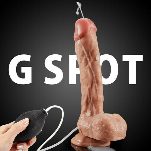 Joyomas - Squirting G-spot Ejaculating Dildo with Strong Suction Cup 9.40 Inch