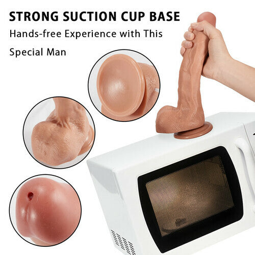 Joyomas - Squirting G-spot Ejaculating Dildo with Strong Suction Cup 9.40 Inch
