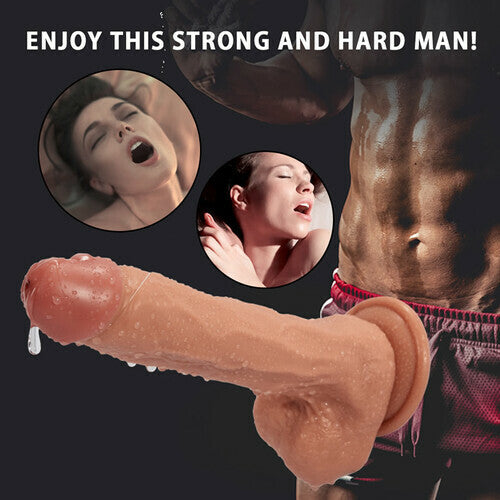 Joyomas - Squirting G-spot Ejaculating Dildo with Strong Suction Cup 9.40 Inch