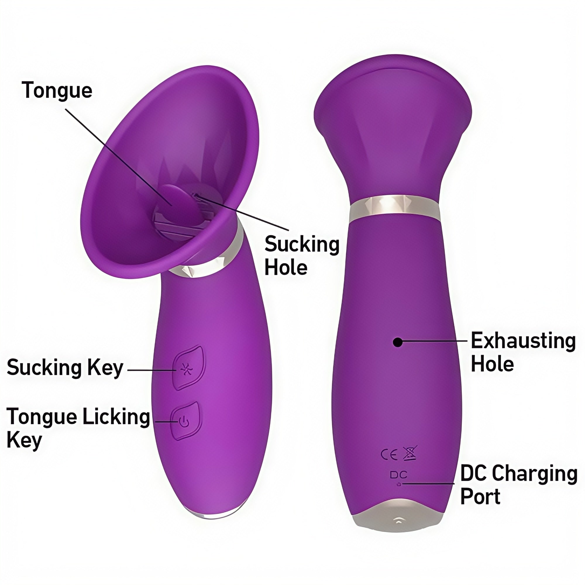 Joyomas - Clitoral Sucking Tongue Licking Vibrator