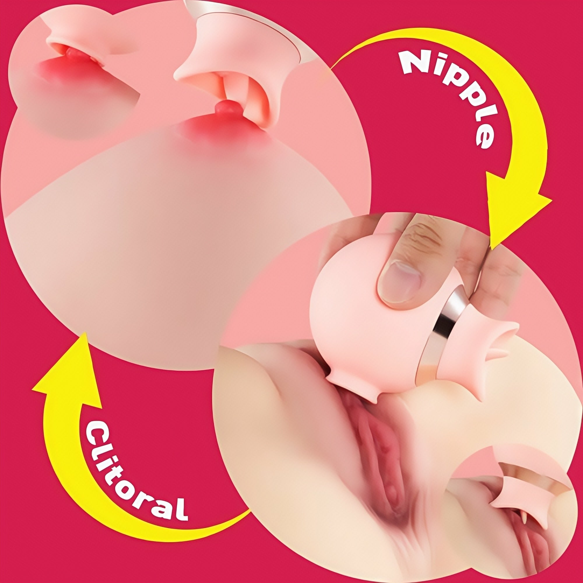 Joyomas - Electric 7 Sucking & Licking Baby Octopus Vibrator For Beginner