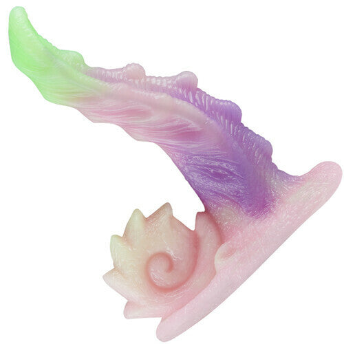 Joyomas - Zane Bendy Snail Silicone Rainbow Dildo with Big Suction Cup 7.48 Inch