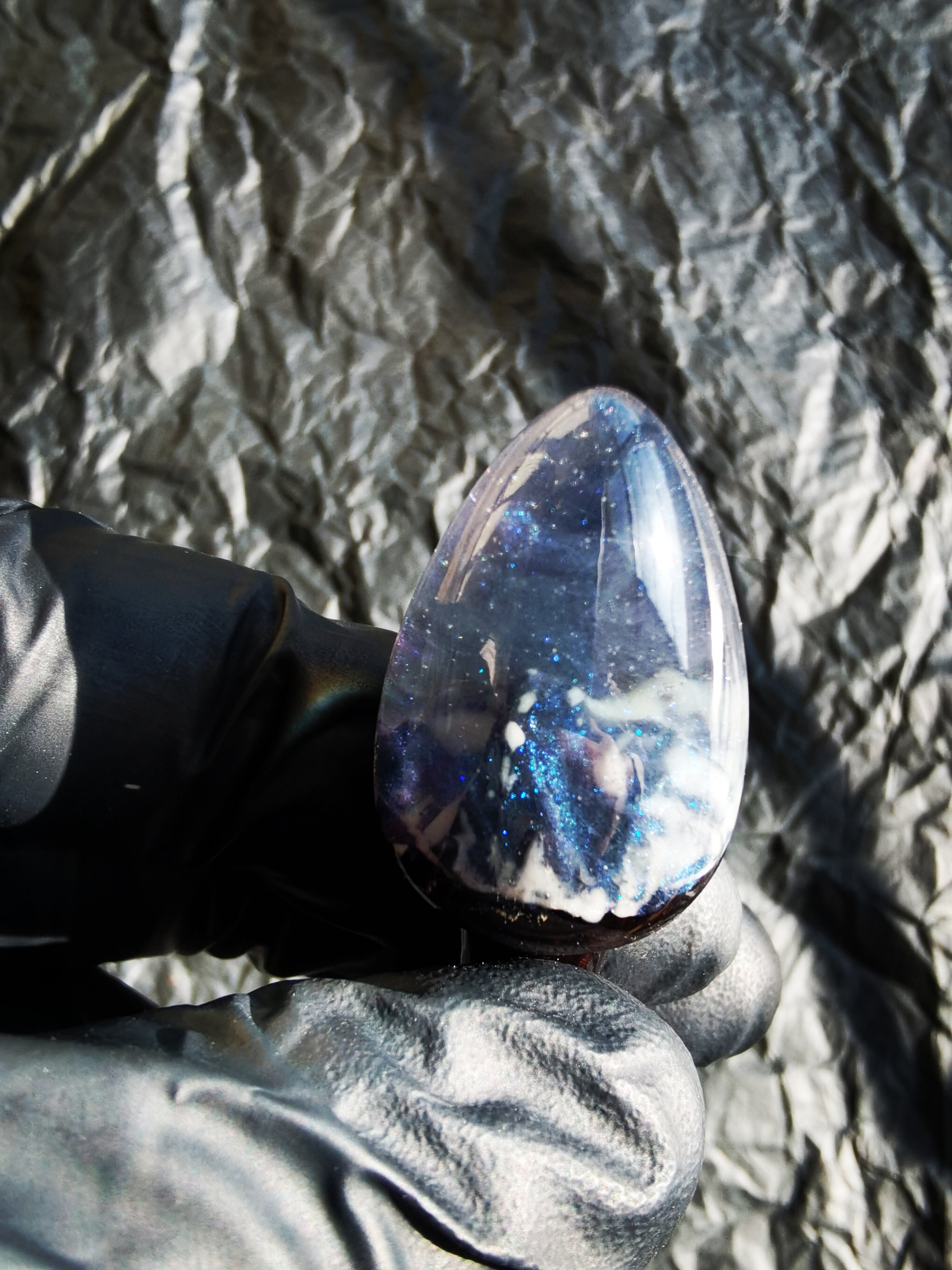 Joyomas - Customized Art Handcrafts - gothic crystal anal plug - Phantom